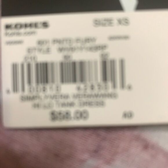 Simply Vera Wang Sleeveless Spring or Summ… - Picture 8 of 11